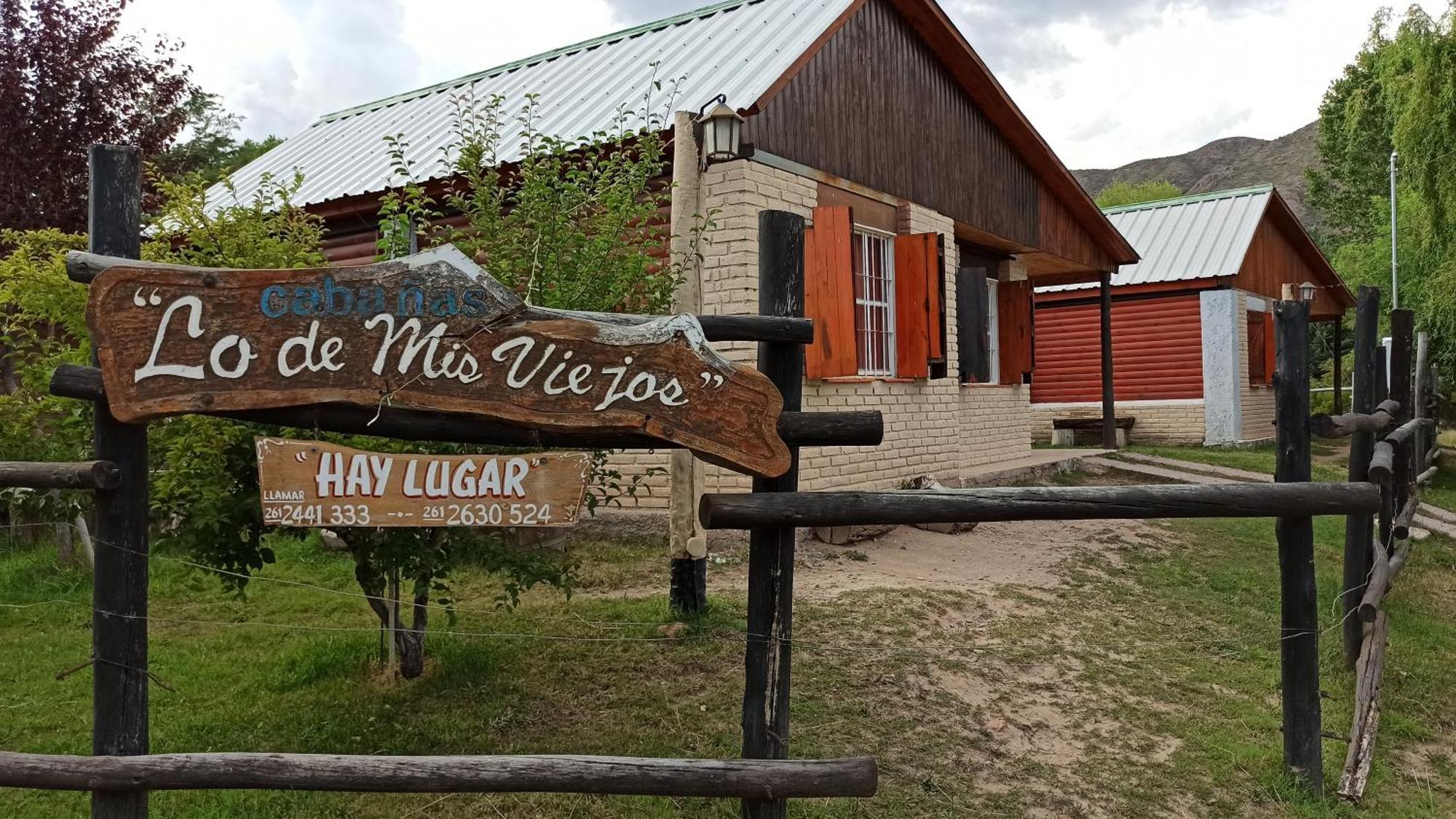 "Lo De Mis Viejos" Villa Potrerillos Kültér fotó