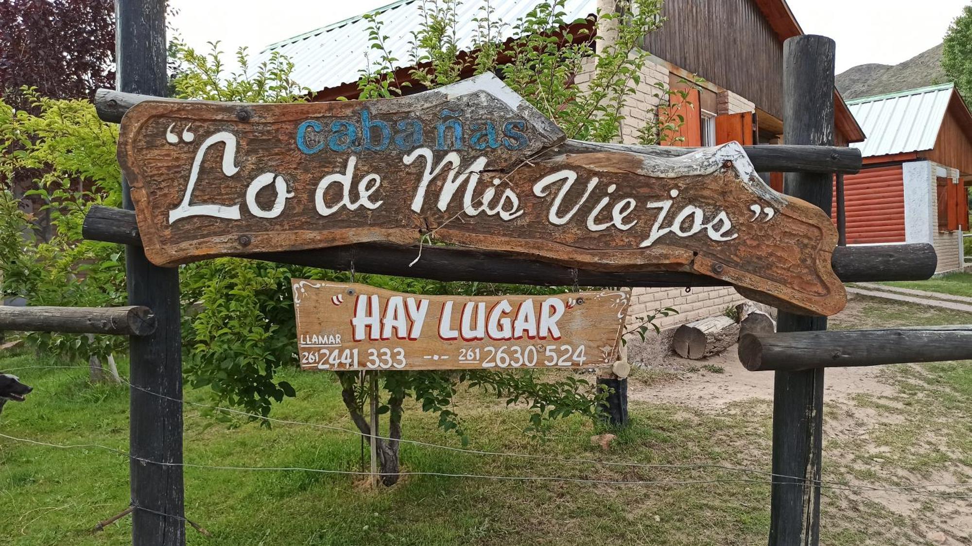 "Lo De Mis Viejos" Villa Potrerillos Kültér fotó